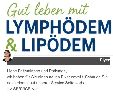 Flyer Liebe Patientinnen und Patienten, wir haben für Sie einen neuen Flyer erstellt. Schauen Sie doch einmal auf unserer Service Seite vorbei.  --> SERVICE <--